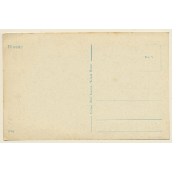 Thun / Switzerland: Wasserwehr - Water Weir (Vintage RPPC ~1920s)