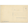 Thun / Switzerland: Thunersee Mit Niesen & Blümlisalp (Vintage RPPC ~1920s/1930s)