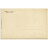 Switzerland: Spiez Am Thunersee Mit Niesen (Vintage RPPC ~1920s/1930s)