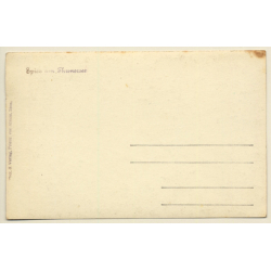 Switzerland: Spiez Am Thunersee Mit Niesen*2 (Vintage RPPC ~1920s/1930s)