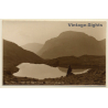 UK: Sprinkling Tarn & Great Gable / Lake District (Vintage RPPC ~1920s)
