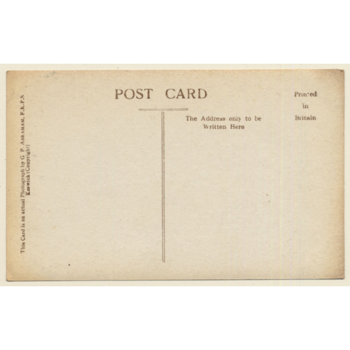 UK: Wasdale Head & Great Gable / Lake District (Vintage RPPC ~1920s)