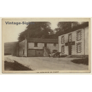 Derbyshire / UK: Snake Pass Inn Pub (Vintage RPPC ~1920s/1930s)