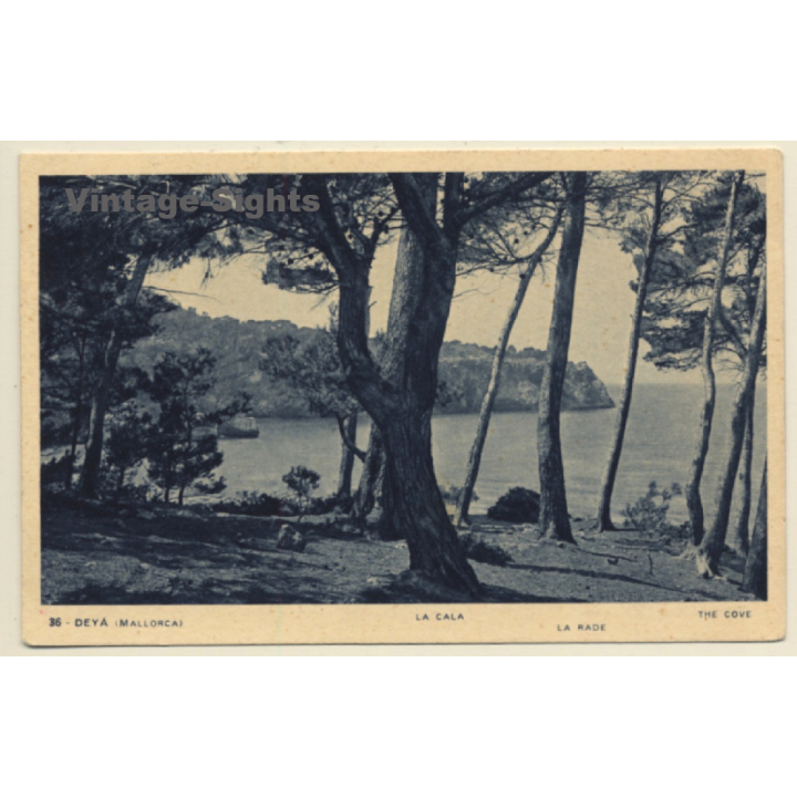 Deya - Deià / Mallorca: La Cala (Vintage PC 1952)