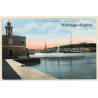 Palma De Mallorca / Baleares: Entrada Del Puerto (Vintage PC 1912)