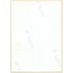 Lascivious Blonde Nude Holds Breast / Nylons (Vintage Photo ~1990s)