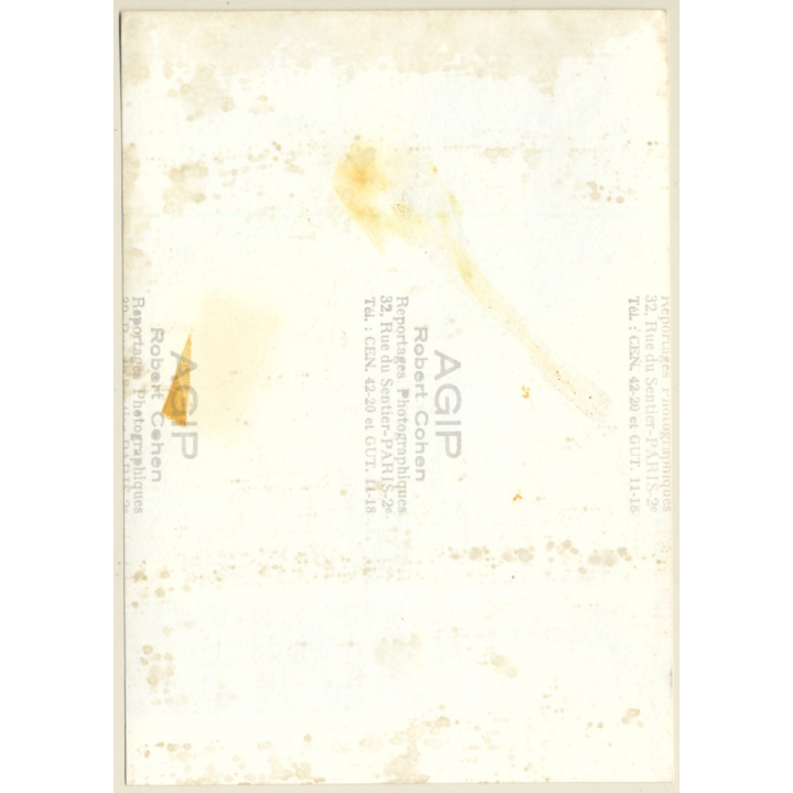 Roger Vadim With Unidentified Woman (Vintage Press Photo 1960s)