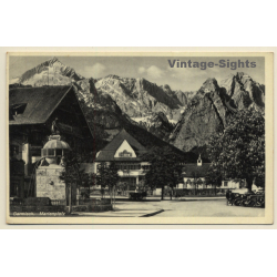 Garmisch / Germany: Marienplatz (Vintage PC)