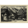 Garmisch / Germany: Marienplatz (Vintage PC)