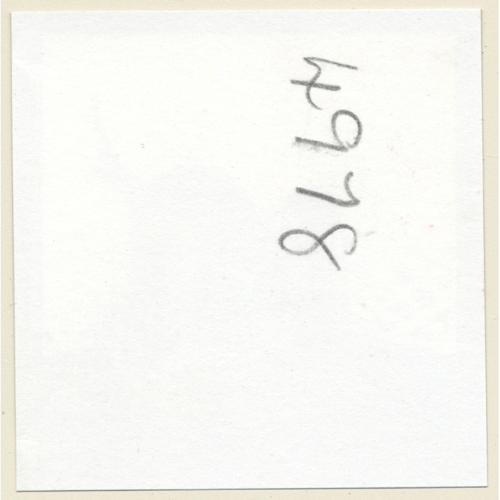 Semi Nude Dark-Skinned Female In Design Tulip Chair*2 (Vintage Contact Sheet Photo 1970s)