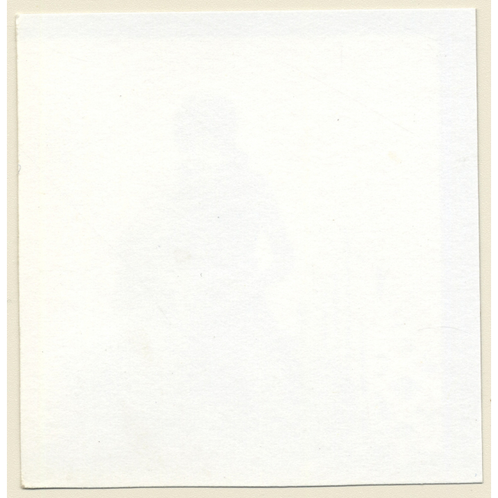 Semi Nude Dark-Skinned Female In Design Tulip Chair*7 (Vintage Contact Sheet Photo 1970s)