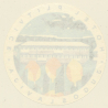 Croatia: Hotel Plitvice (Vintage Luggage Label)