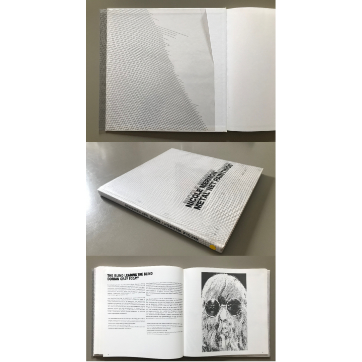 Nicole Merman: Metal Net Paintings (Rare Graphic Design / Art Book 2009)