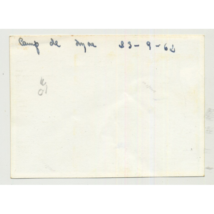 Mallorca - Camp De Mar: Woman On Boardwalk (Vintage Photo B/W 1962)