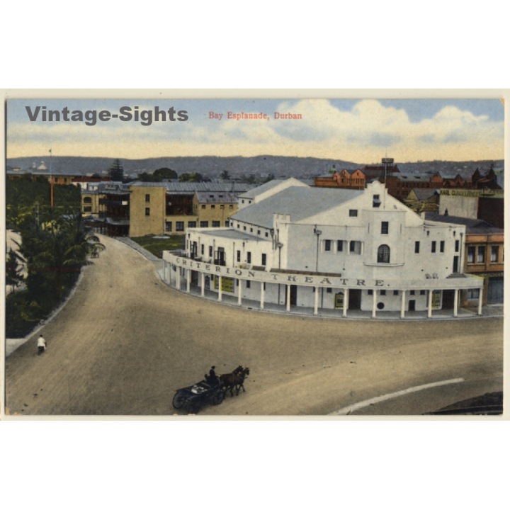 Durban / South Africa: Bay Esplanade - Criterion Theatre (Vintage PC)