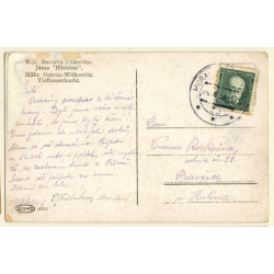 Ostrava-Vitkovice / Czech Republic: Jáma 'Hlubina' - Tiefbauschacht / Mining (Vintage PC 1930s)