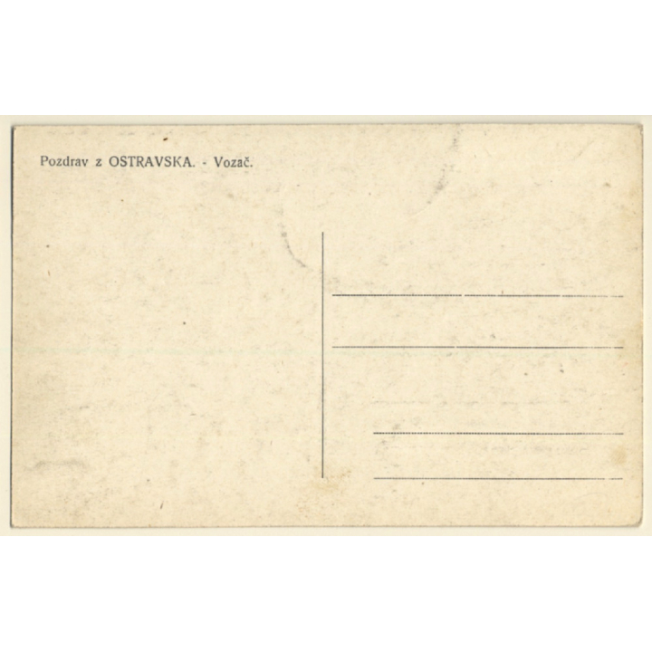 Ostrava / Czech Republic: Coal Tunnel - Miners - Mining (Vintage PC)