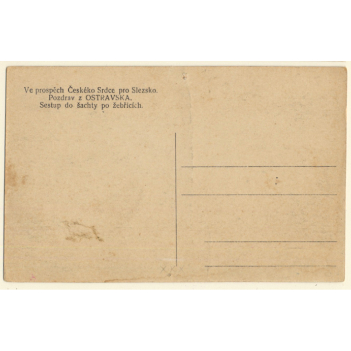 Ostrava / Czech Republic: Coal Tunnel - Miners - Mining*2 (Vintage PC)