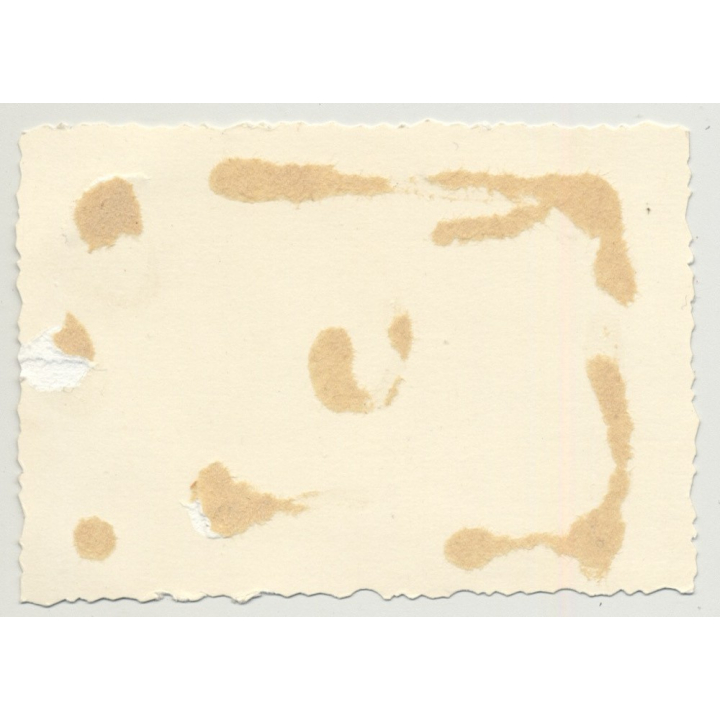 Soldier Supervises Clothing Distribution (Vintage Photo B/W ~1930s/1940s)