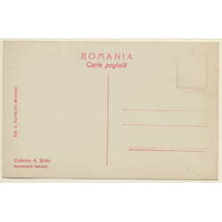 Romania: Tzigane Females With Double Ox / Colectia A.Bellu (Vintage PC ~1930s)