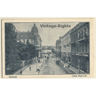 Bucharest / Romania: Bucuresti - Cafeu High-Life (Vintage PC ~1920s)