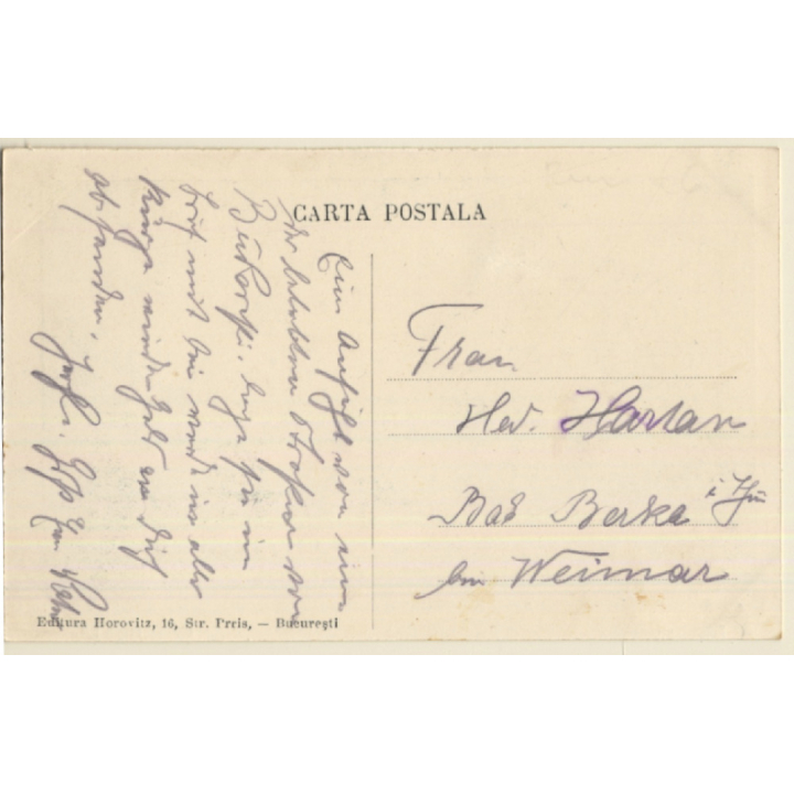 Bucharest / Romania: Bucuresti - Cafeu High-Life (Vintage PC ~1920s)