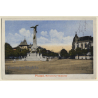 Ploesti / Romania: Monumentul Vanatorilor (Vintage PC 1918)