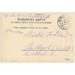 Sofia / Bulgaria: La Poste / Field Post (Vintage PC 1916)