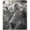 Lacivious Semi Nude Pin-up Girl Outdoors*3 (Vintage Photo Korenjak 1960s)