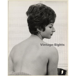 Russell Gay: Great Take Of Nude Womans Back / Pin-up (Vintage Photo 1960s)