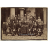 Anvers / Antwerp: Jeunes Élèves D'une École De Garçons (Vintage Photo 1900s/1910s)