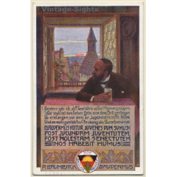 Künstler AK: Baumbach-Gaudeamus / Deutscher Schulverein 236 (Vintage Artist PC 1912)