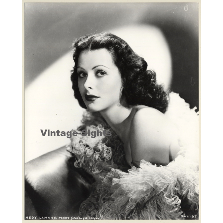Hedy Lamarr MGM XHL-67 (Vintage Press Photo 1970s/1980s)