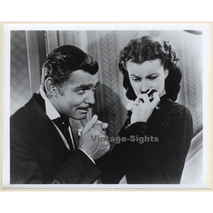Clark Gable & Vivien Leigh 'Gone With The Wind'*3 (Vintage Press Photo 1970s/1980s)