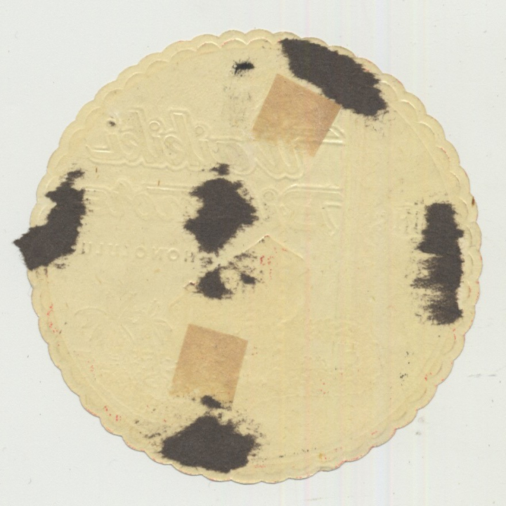 Waikiki Biltmore (Massaylia Hotels) - Honolulu Hawaii / USA (Vintage Luggage Label)