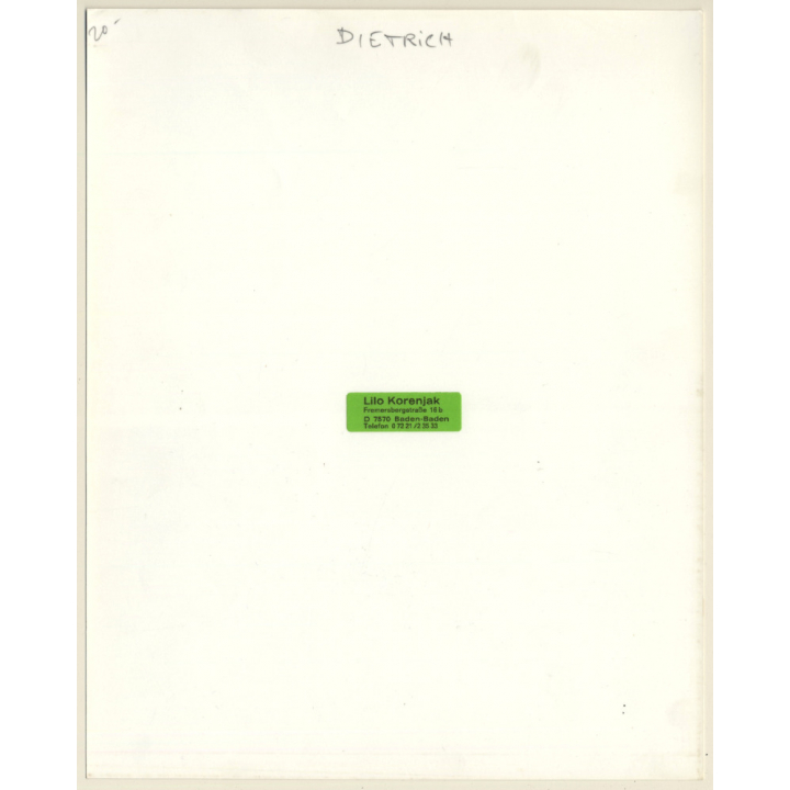 Marlene Dietrich & Fred MacMurray: The Lady Is Willing (1942) (Vintage Press Photo 1970s/1980s)