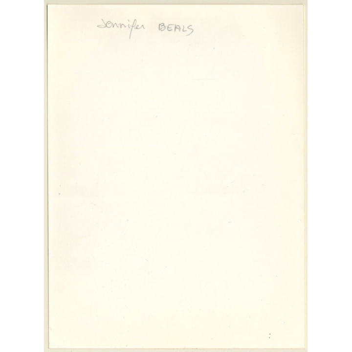 Jennifer Beals 'Flashdance' (Vintage Press Photo 1983)