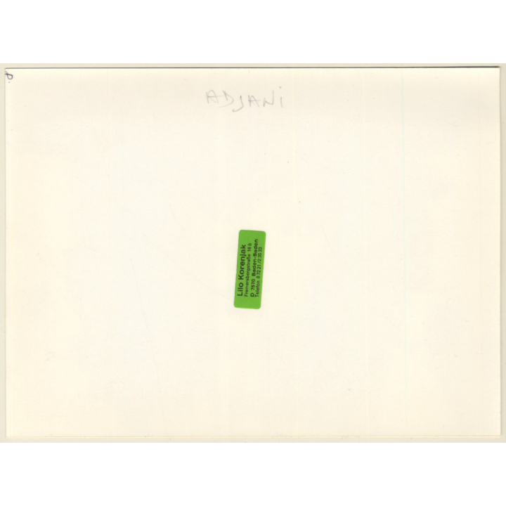 Isabelle Adjani 'One Deadly Summer' (Vintage Press Photo 1983)