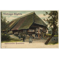 Black Forest: Schwarzwälder Bauernhaus (Vintage PC 1905)