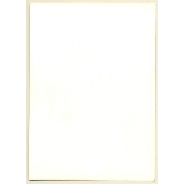 2 Longhaired Nudes Embracing Each Other (Vintage Photo GDR ~1980s)