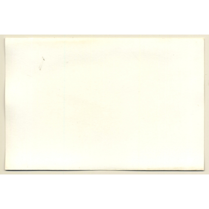 Slim Darkhaired Nude Stretching Out On Couch (Vintage Photo GDR ~1980s)