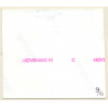 Rear View: Slim Nude On Bed Blanket / Butt (Vintage Photo France ~1980s)