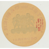 Hotel Du Damier - Courtrai / Belgium (Vintage Luggage Label)