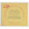 Hotel Du Damier - Courtrai / Belgium (2) (Vintage Luggage Label)