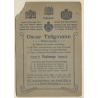 Oscar Tellgmann: German Soldiers In Train / Red Cross - WW1 (Vintage Cabinet Card 1914)