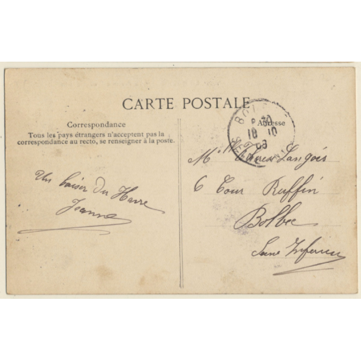 Le Havre: Paquebot 'La Provence' En Cale Sèche / Steamer (Vintage PC 1908)