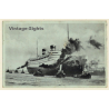 S.S. Nieuw Amsterdam H.A.L. / Steamer (Vintage PC 1938)