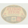 Doelen Hotel - Amsterdam / Netherlands (Vintage Luggage Label)
