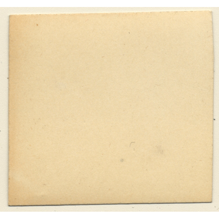 Nude Kneeling Near Fire In Garden / Trees (Vintage Gelatin Silver Photo ~1920s/1930s)