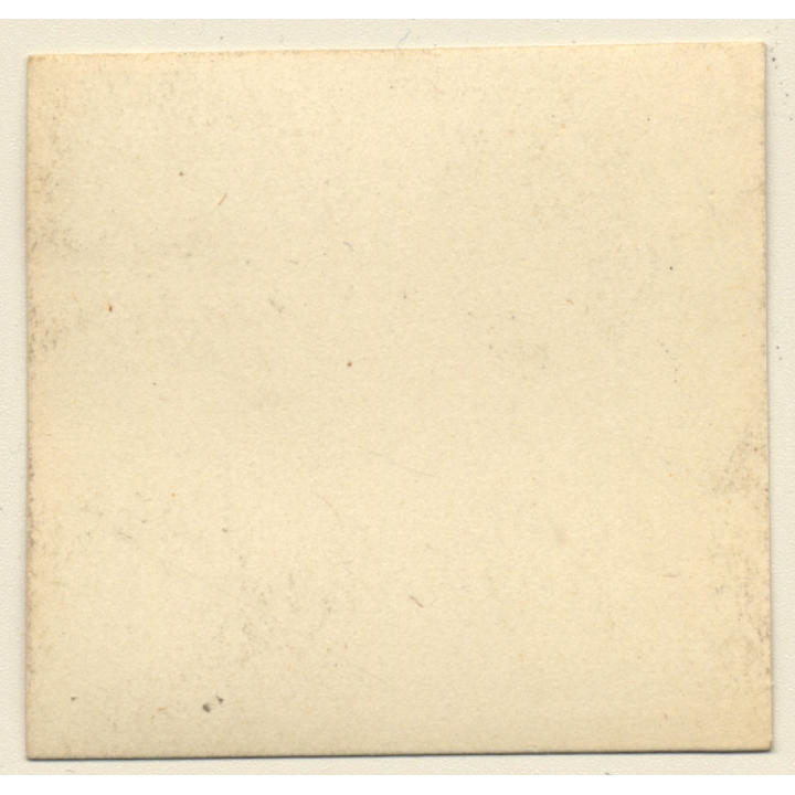 Nude Kneeling Near Fire In Garden*2 / Trees (Vintage Gelatin Silver Photo ~1920s/1930s)